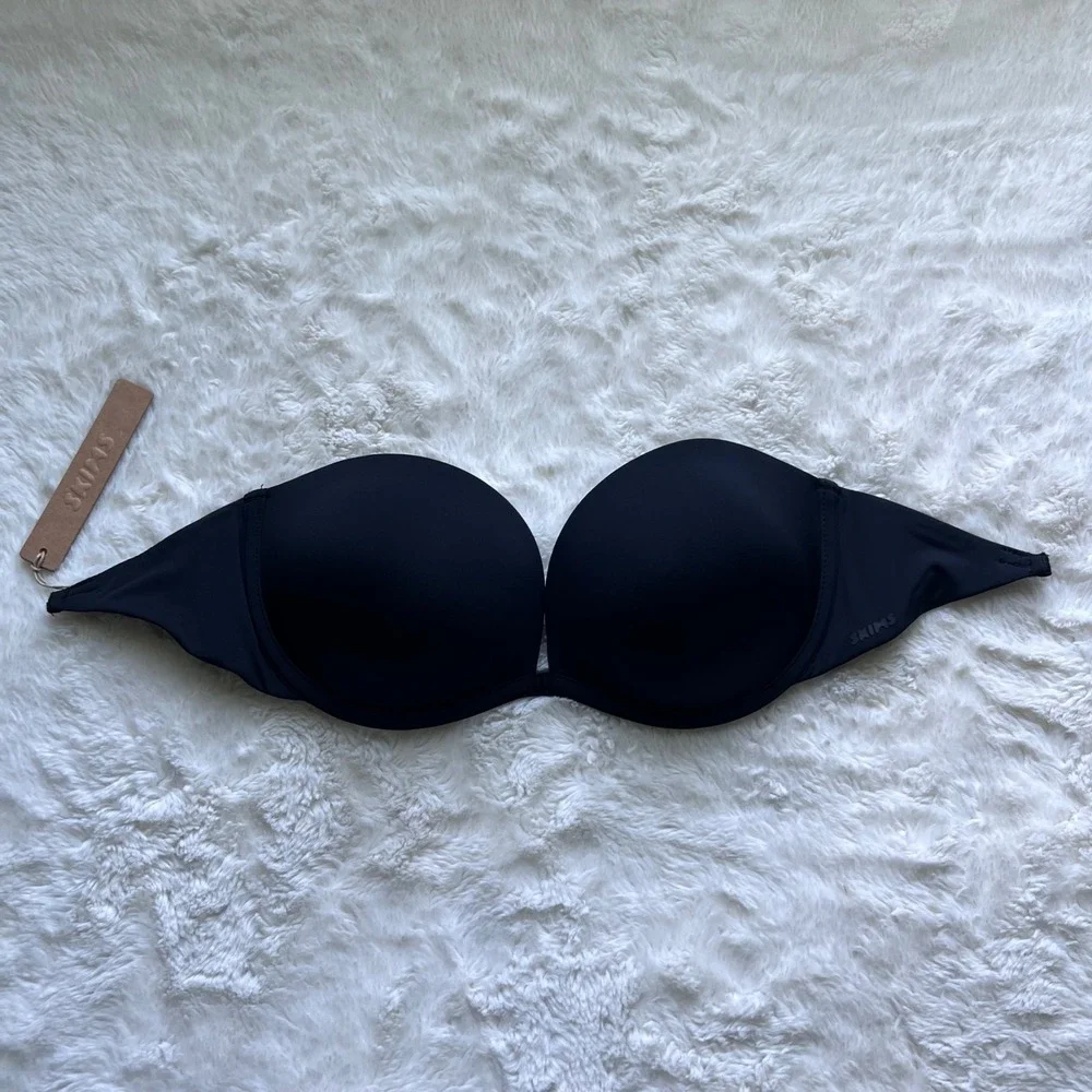 Skims Multi-Way‎ Underwire Bra Onyx Black Size 32D ST-STP-5942W New No Straps